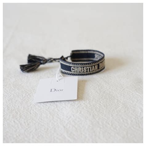 bracelet dior en toile|christian dior bracelets.